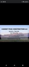 Avatar for Cabinet Peak Construction LLC