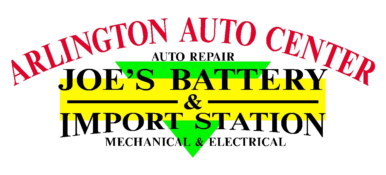 Arlington Auto Center, Joe's Battery & Import logo