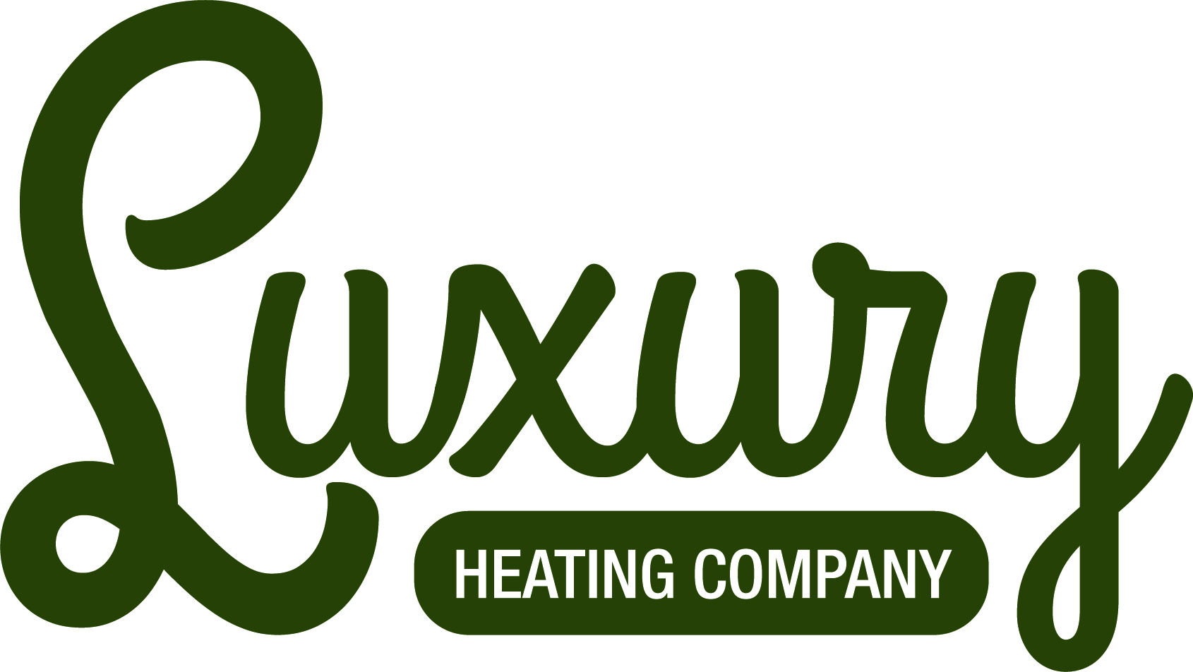 Logo for Luxury Heating Company