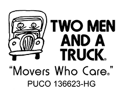 Logo for Two Men and a Truck