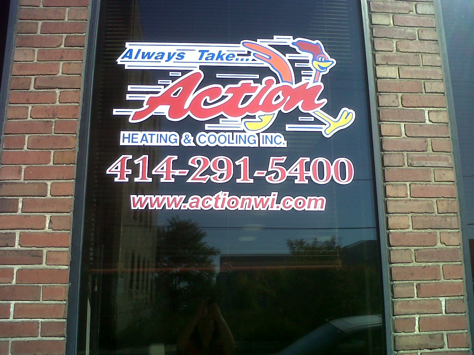 Logo for Action Heating & Cooling