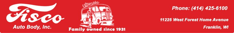 Logo for FISCO AUTO BODY, INC.