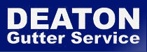 Logo for Deaton Gutter Service
