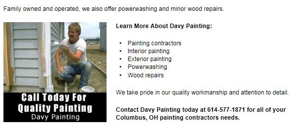 Logo for Davy Painting