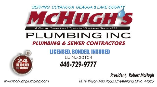Logo for McHugh's Plumbing Inc