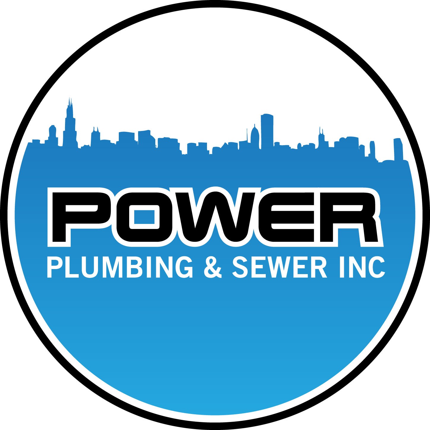 Logo for Power Plumbing & Sewer Contractor Inc