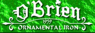 Logo for O'BRIEN ORNAMENTAL IRON