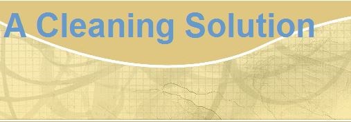 Logo for A Cleaning Solution LLC