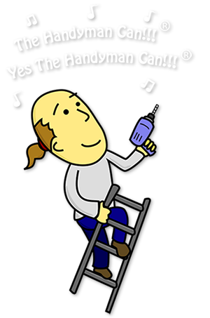 Logo for The Handyman Can!!! Inc