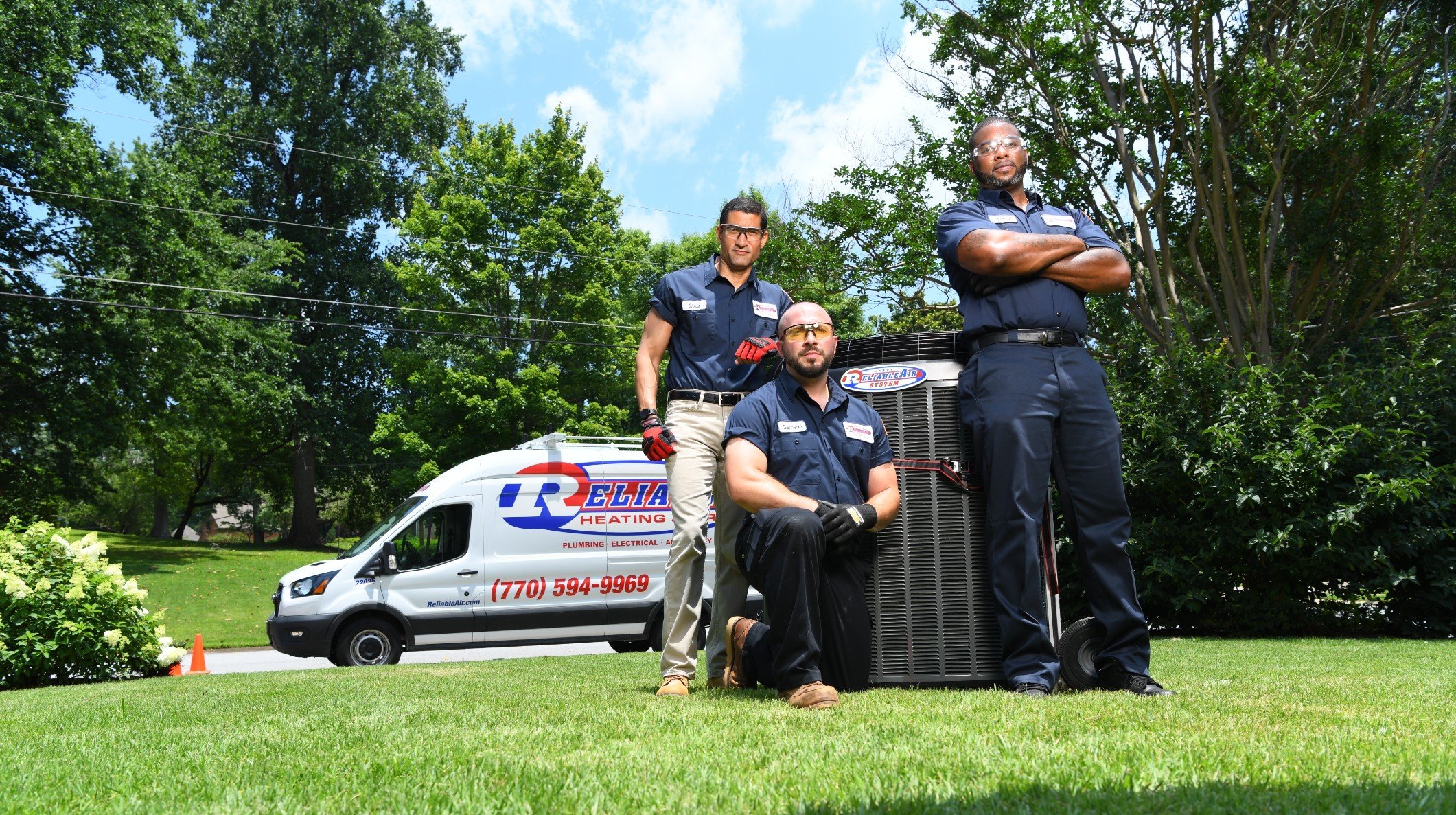 Logo for Reliable Heating & Air Plumbing & Electrical
