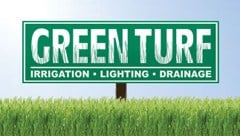 GREEN TURF IRRIGATION LIGHTING DRAINAGE logo