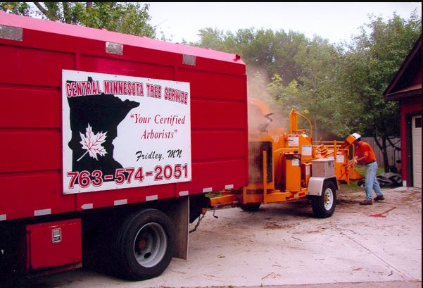 Logo for Central Minnesota Tree Service LLC