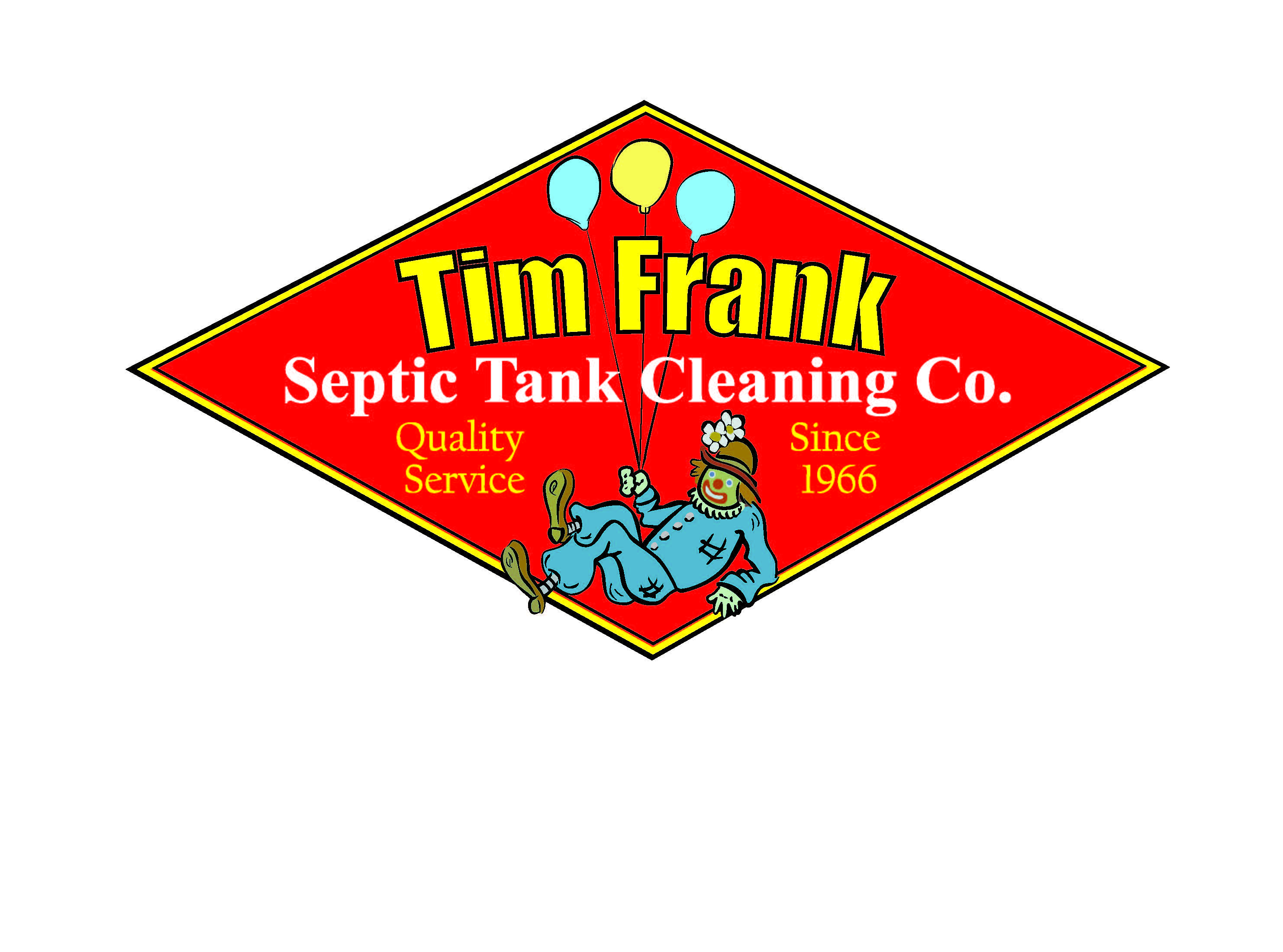 Logo for Tim Frank Septic Tank Cleaning Co