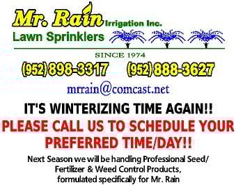 Logo for MR RAIN IRRIGATION