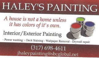 Haley's Painting logo