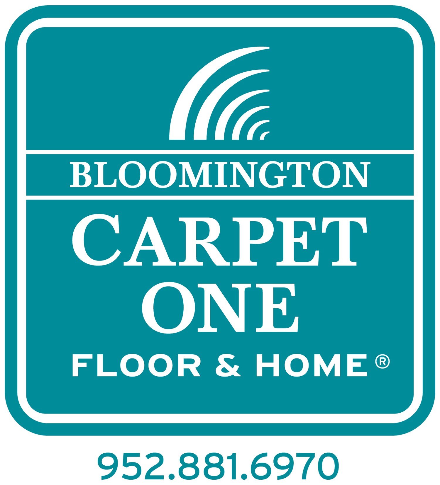 Logo for Bloomington Carpet One