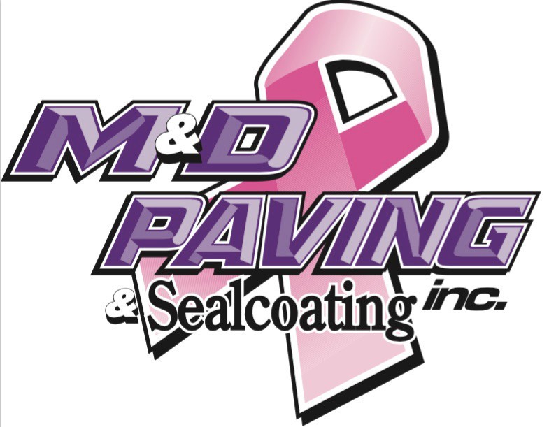 M & D PAVING logo