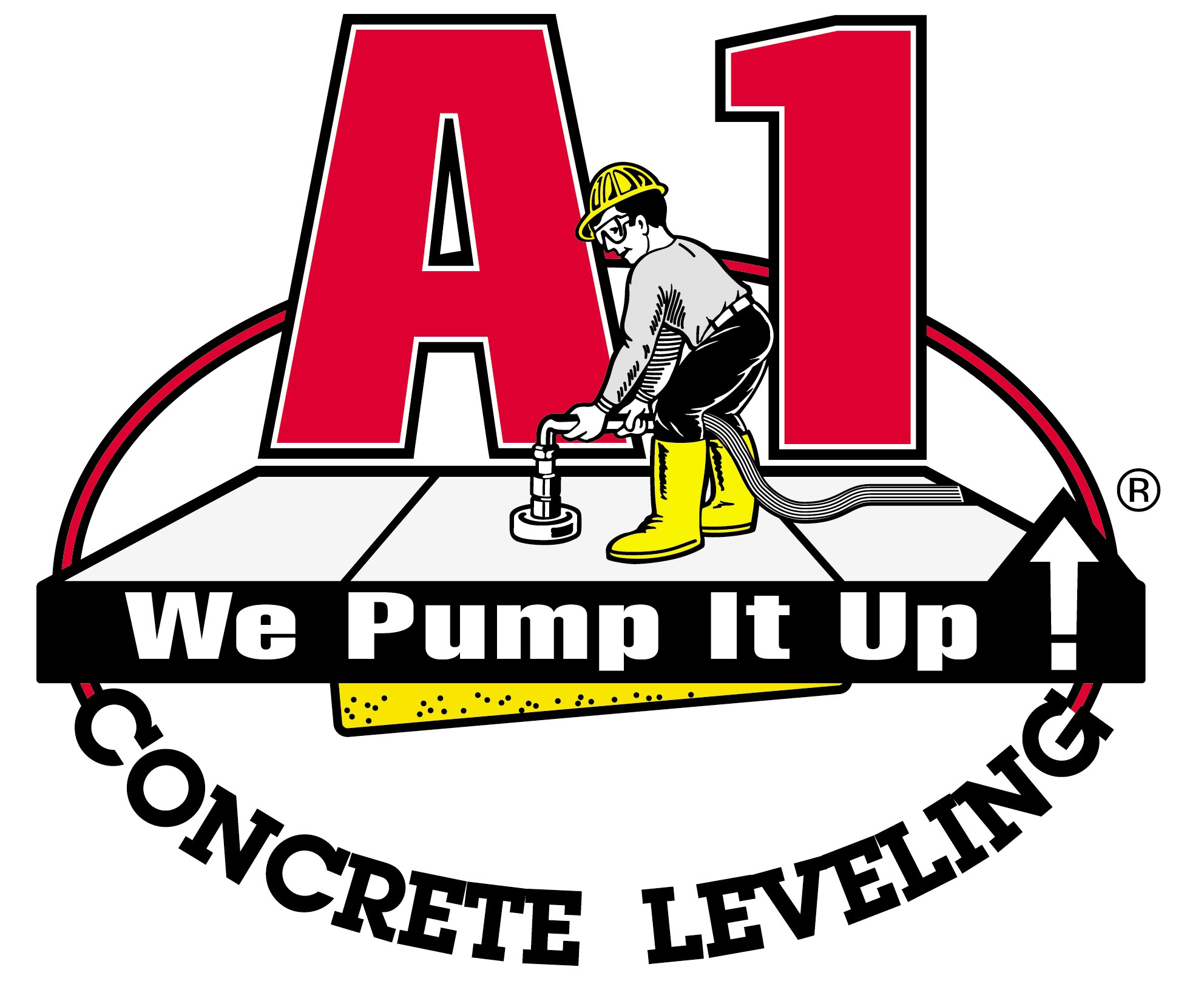 A 1 Concrete Leveling logo
