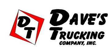 Logo for DAVE'S TRUCKING