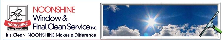 Logo for Noonshine Window Cleaning Service