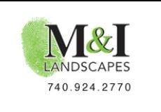 Logo for M & I Landscapes