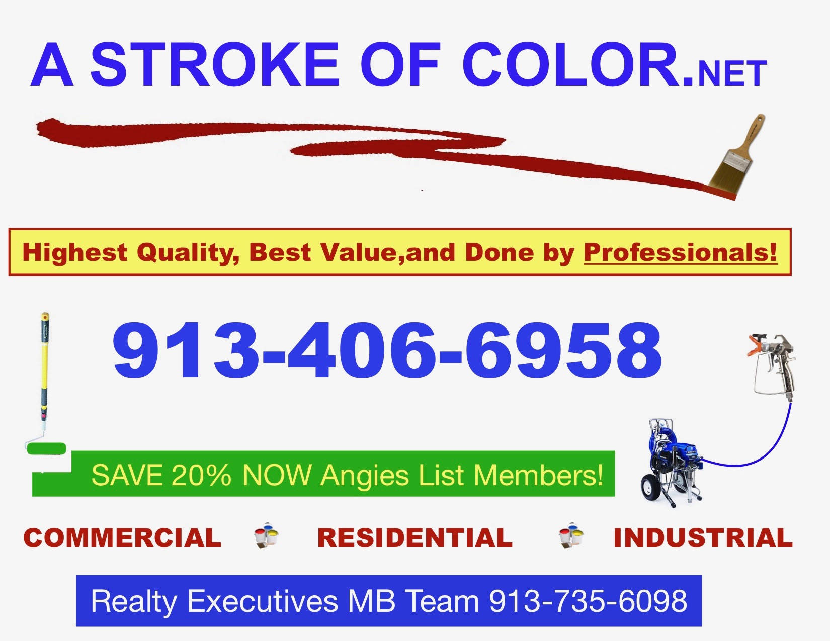 Logo for A Stroke of Color