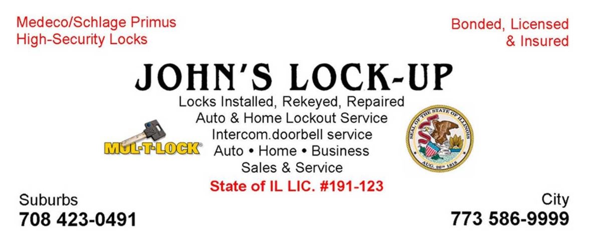 Logo for Johns Lock-Up Inc