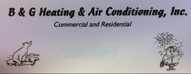 Logo for B&G Heating & Air Conditioning