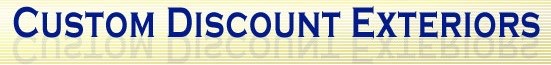 CUSTOM DISCOUNT EXTERIORS logo