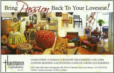 Logo for Harriann Upholstery