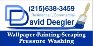 David Deegler Painting Wallpaper Pressure Washing logo
