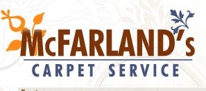 Logo for McFarland's Carpet Service