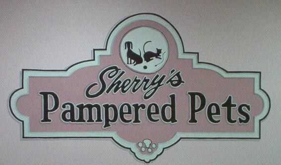 SHERRY'S PAMPERED PETS logo