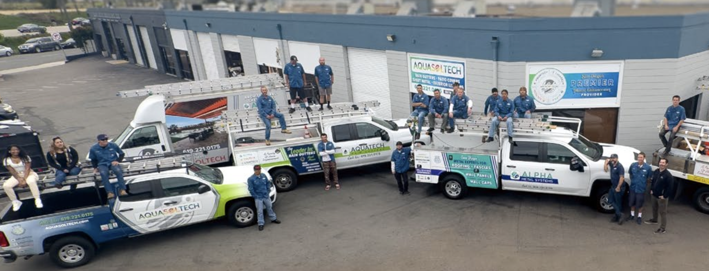 Logo for Aquatech Rain Gutters/ Soltech Patio Covers