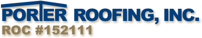 PORTER ROOFING INC. logo