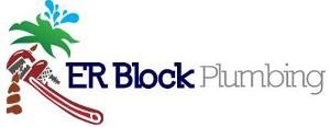 Logo for ER Block Plumbing
