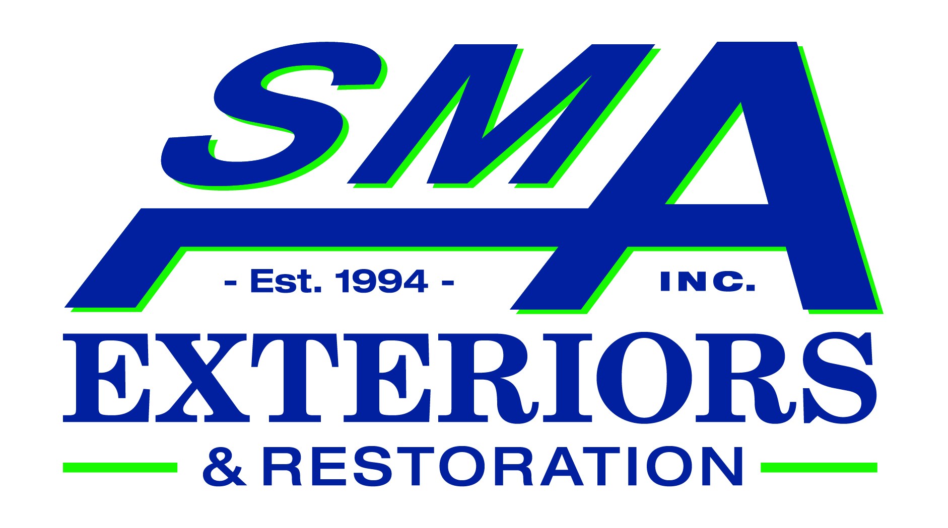 Logo for SMA Exteriors & Restoration Inc