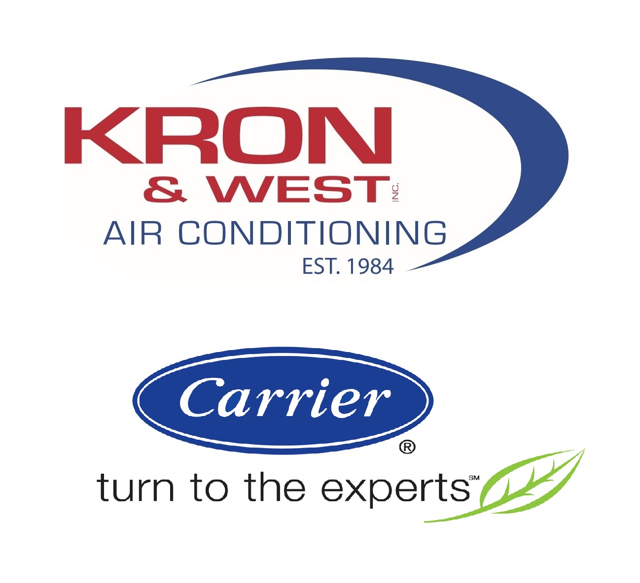 Logo for Kron & West Air Conditioning