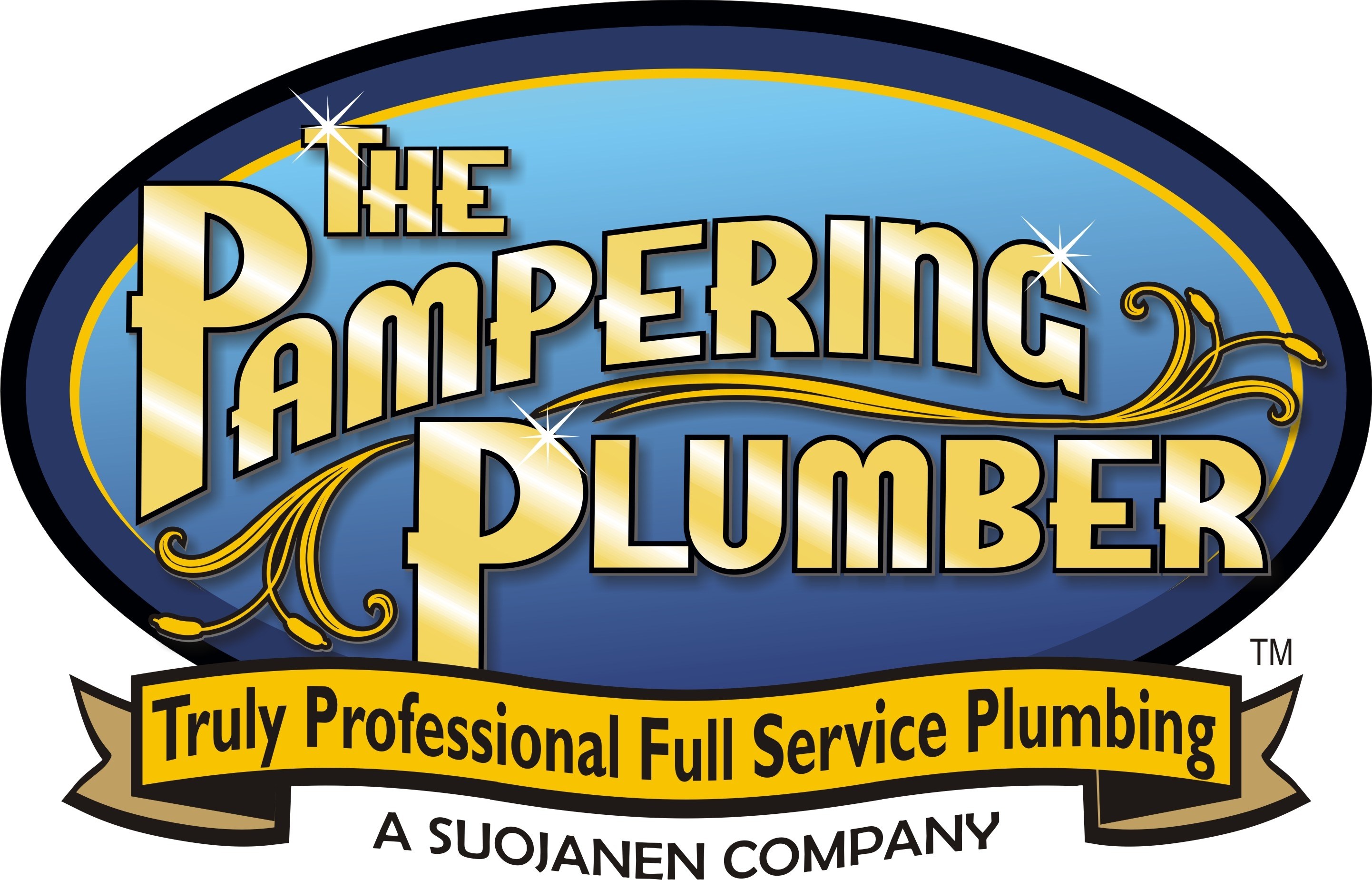 The Pampering Plumber logo