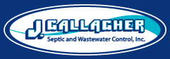 Logo for J Gallagher Septic and Wastewater Control, Inc