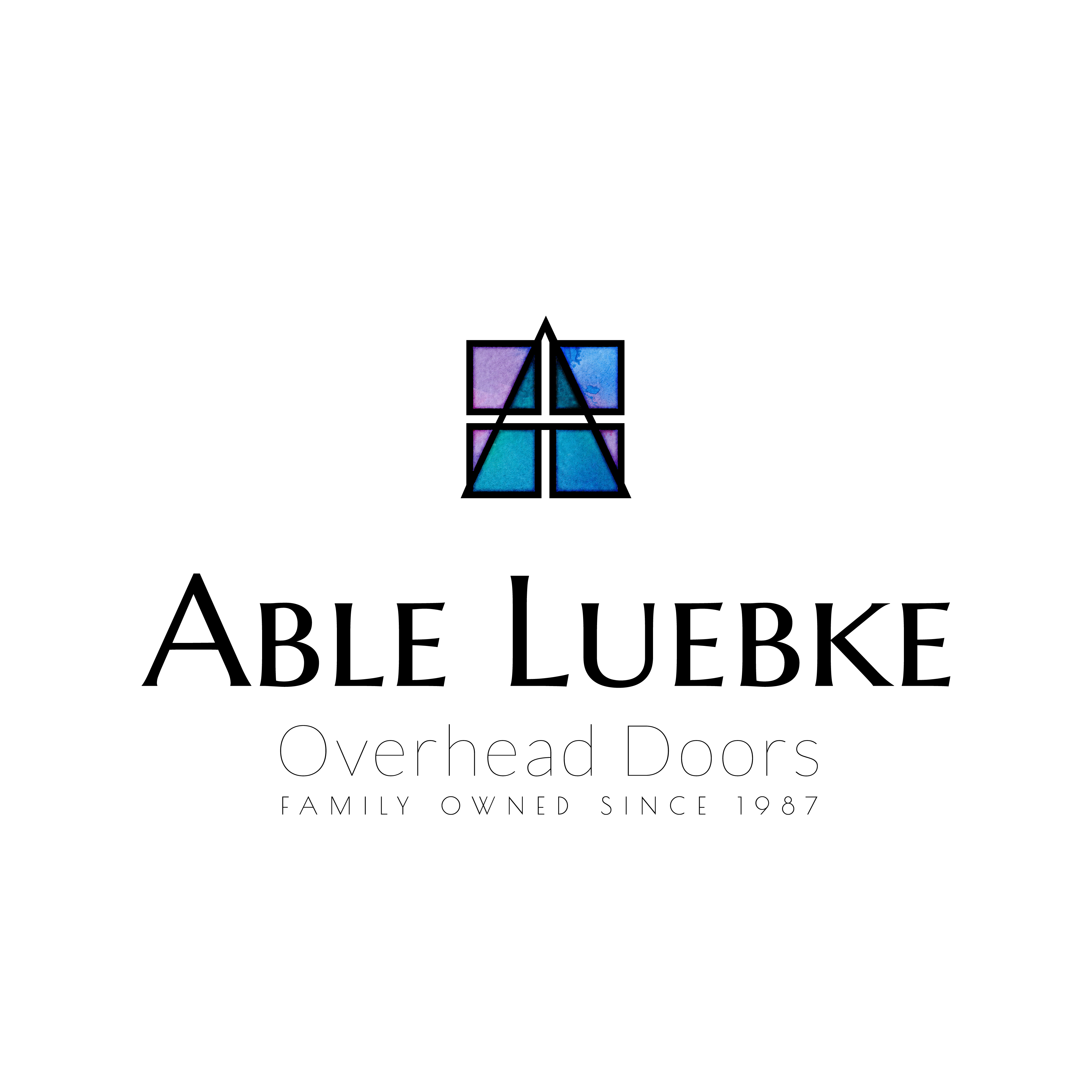 Logo for Luebke Overhead Doors