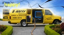 Logo for B Happy Carpet Cleaning