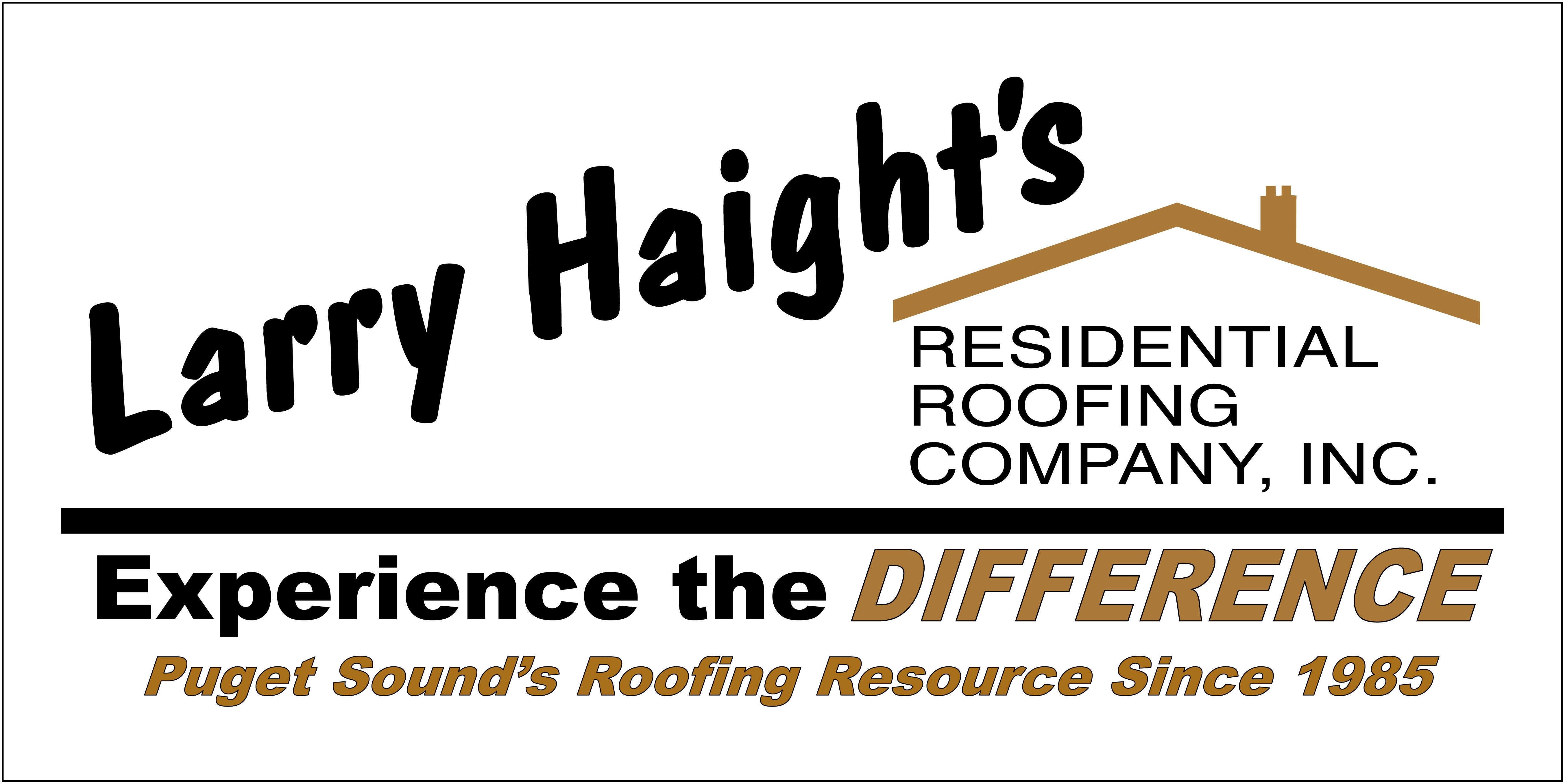 Larry Haight's Residential Roofing Co logo