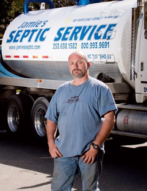 Jamie's Septic Service logo