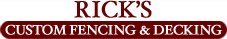Logo for Rick's Custom Fencing & Decking - Hillsboro