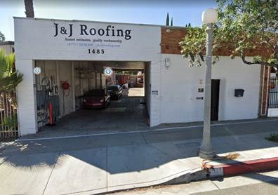 Logo for J & J Roofing