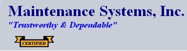 Logo for MAINTENANCE SYSTEMS INC
