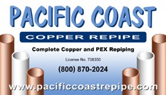 Logo for Pacific Coast Copper Repipe, Inc.