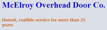 McElroy Overhead Door Co logo
