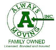 A+ Always Moving, Inc. logo